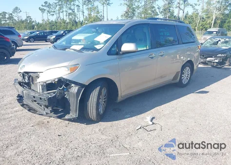 2015 Toyota Sienna Xle 8 Passenger из США, поврежденный, VIN 5TDYK3DC6FS544530